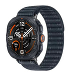 Nylon Loop Strap with Hook for Samsung Galaxy Watch Ultra 2