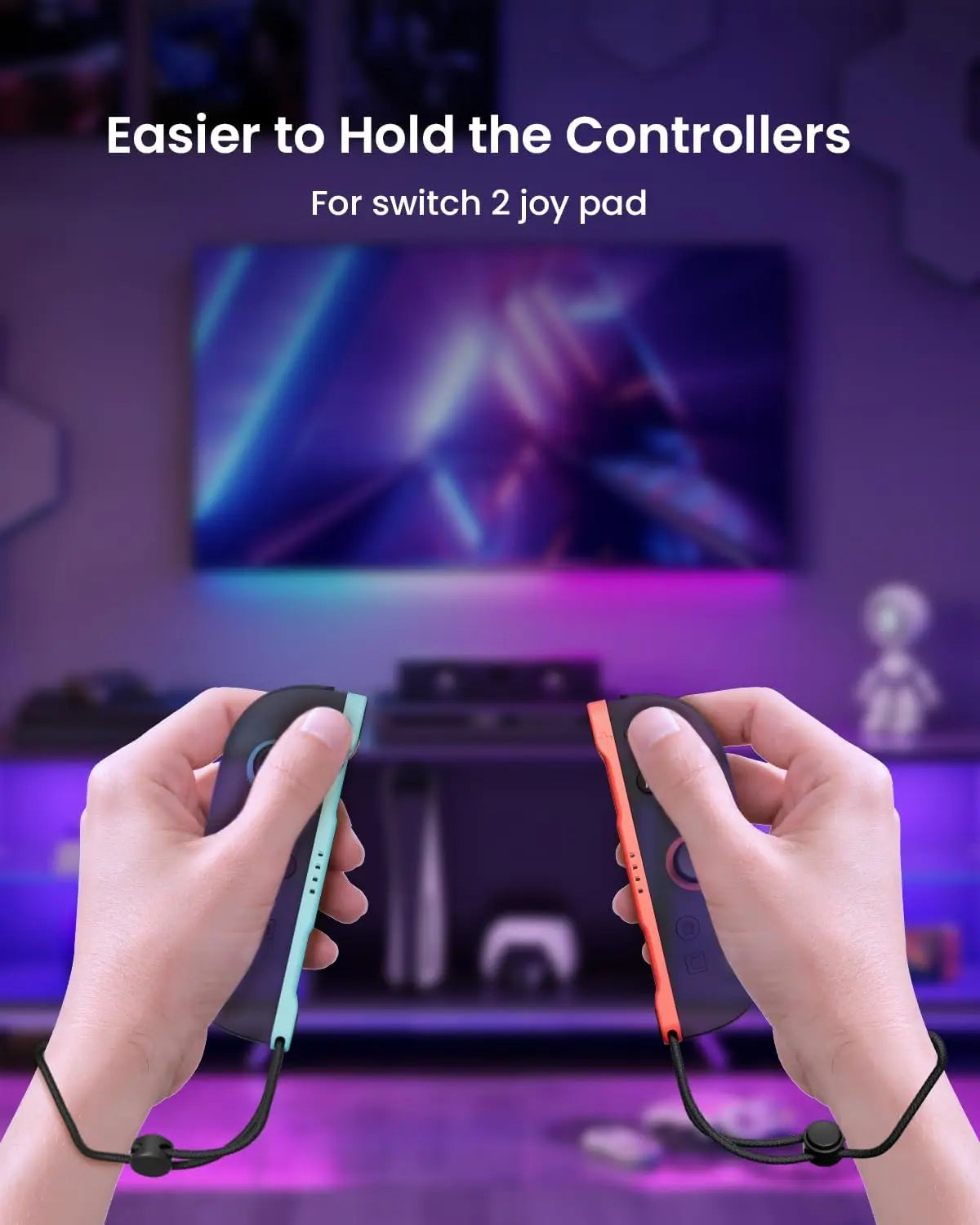 2-Pack Wrist Straps for Nintendo Switch 2 Joy-Con Controllers