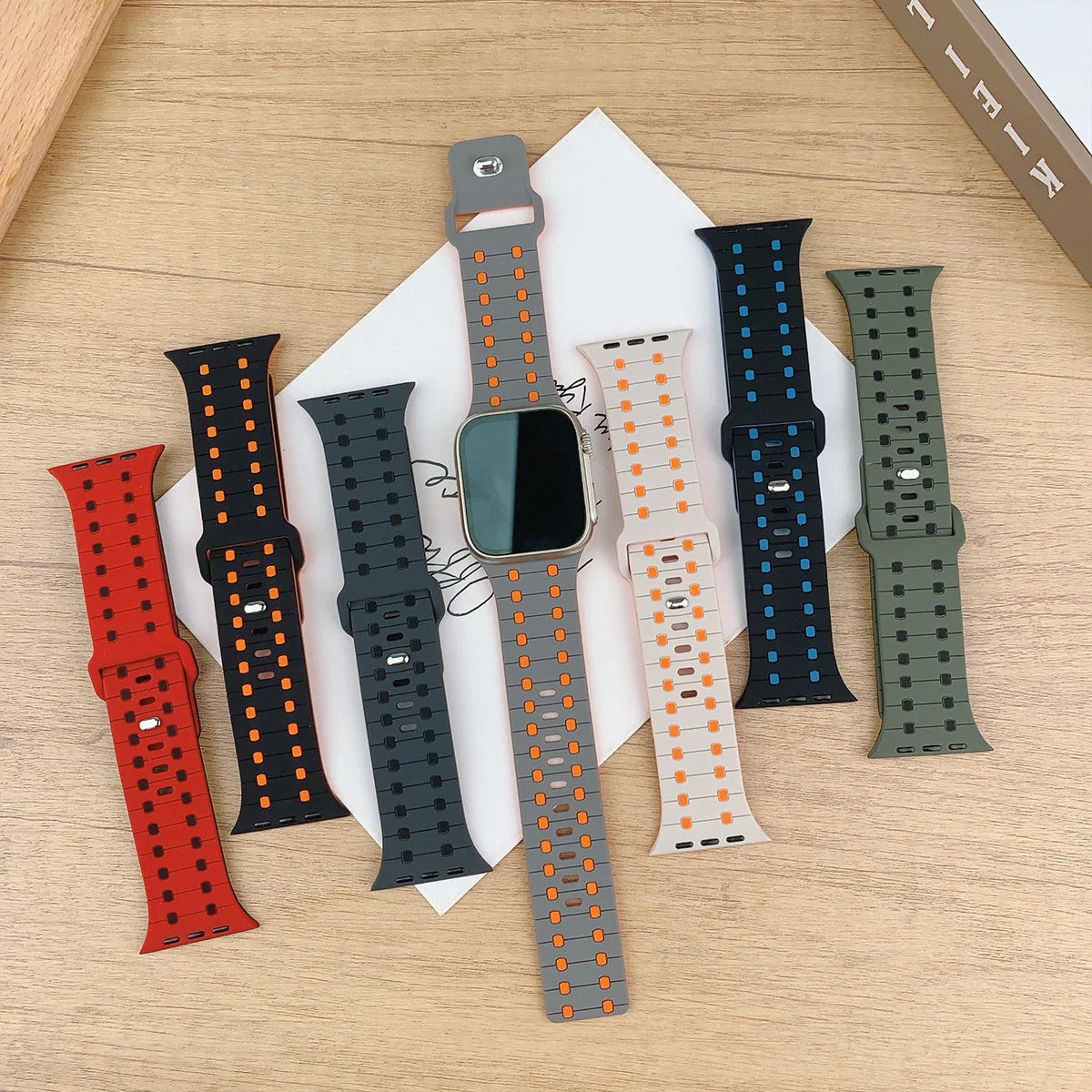 Premium Silicone Strap for Apple Watch