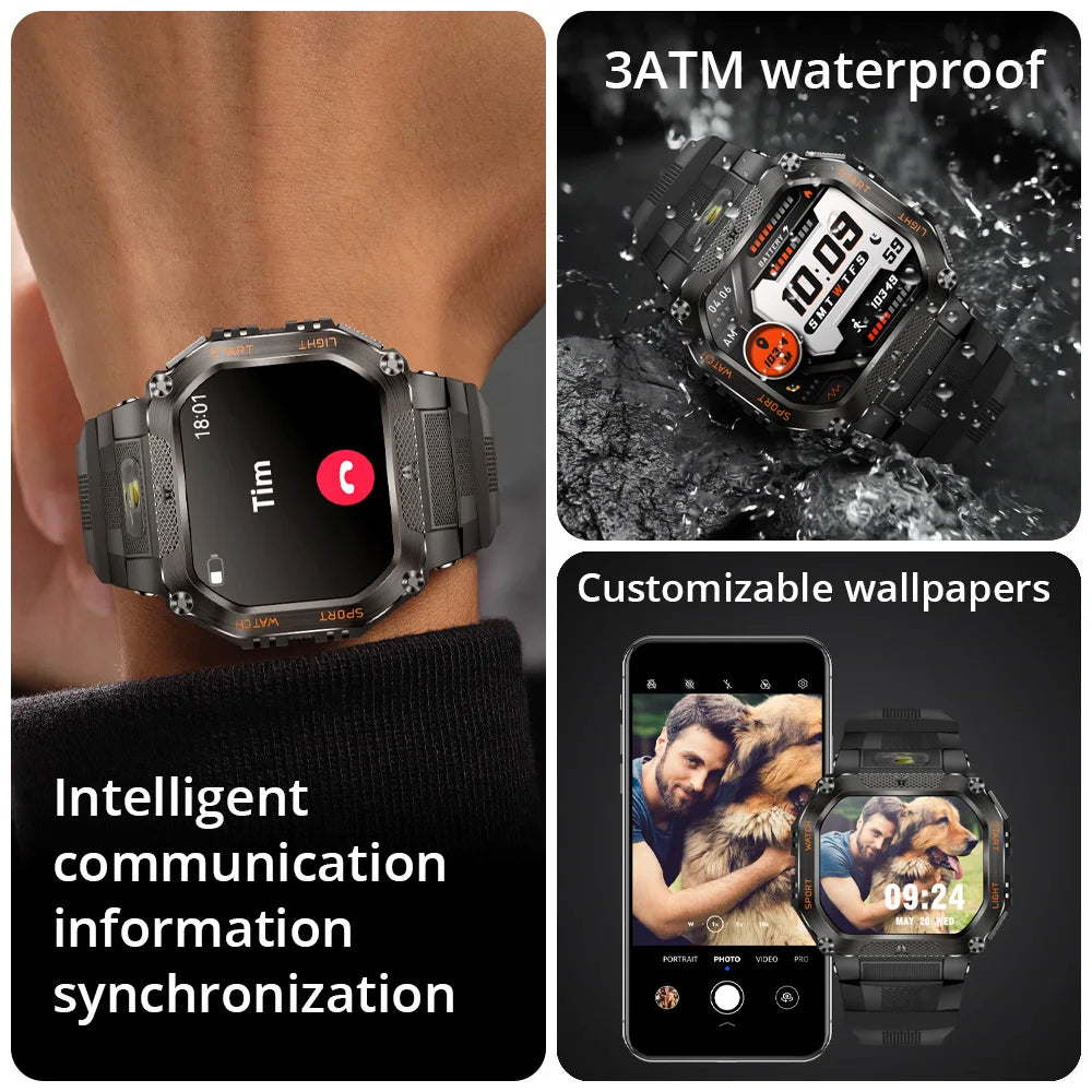 COLMI P85 Rugged Outdoor Smartwatch