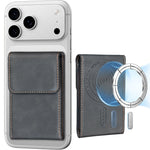 Premium Accordion Magnetic Leather Wallet
