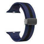Textured Dual-Layer Band with Pin-and-Hole Adjustment for Apple Watch
