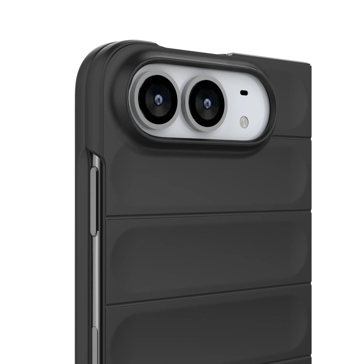 Silicone Camera Protection Case with Airbag Cushioning for iPhone Duo