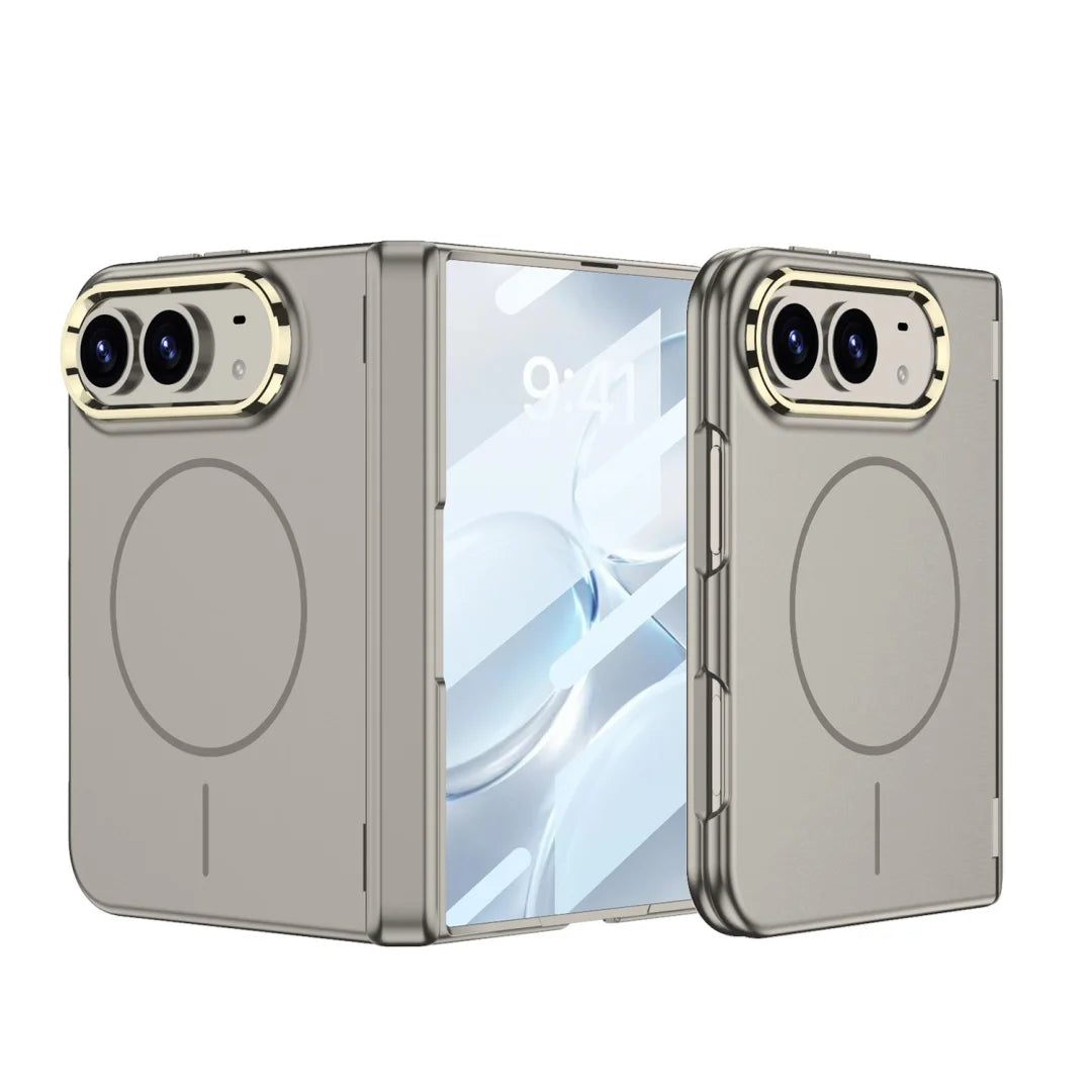 Transparent Hinge Protection Case for iPhone Duo