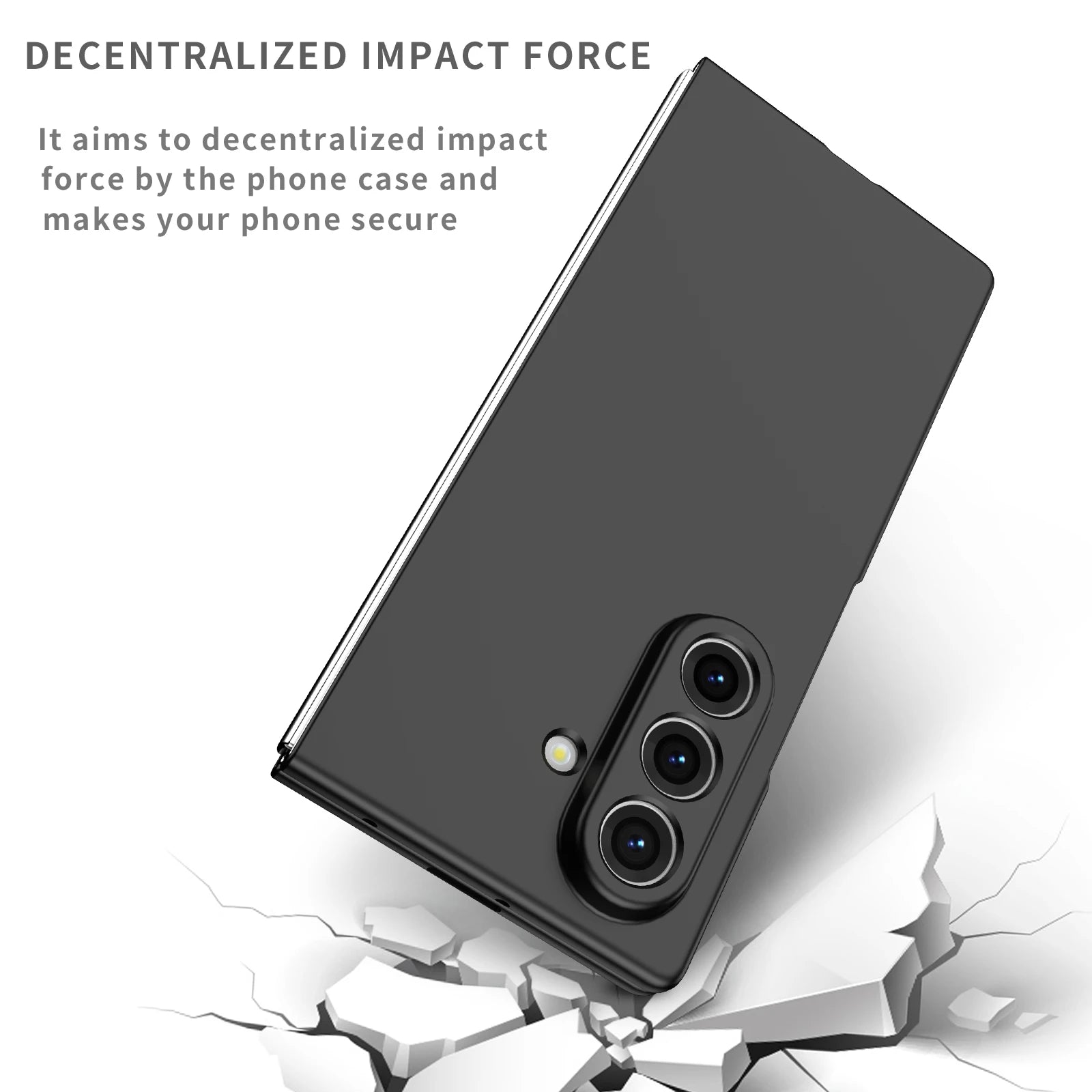 Stylish Folding Protective Case for Samsung Galaxy Z Fold 6