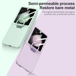 Samsung Galaxy Z Flip 7 Skin Feel Glass Phone Case