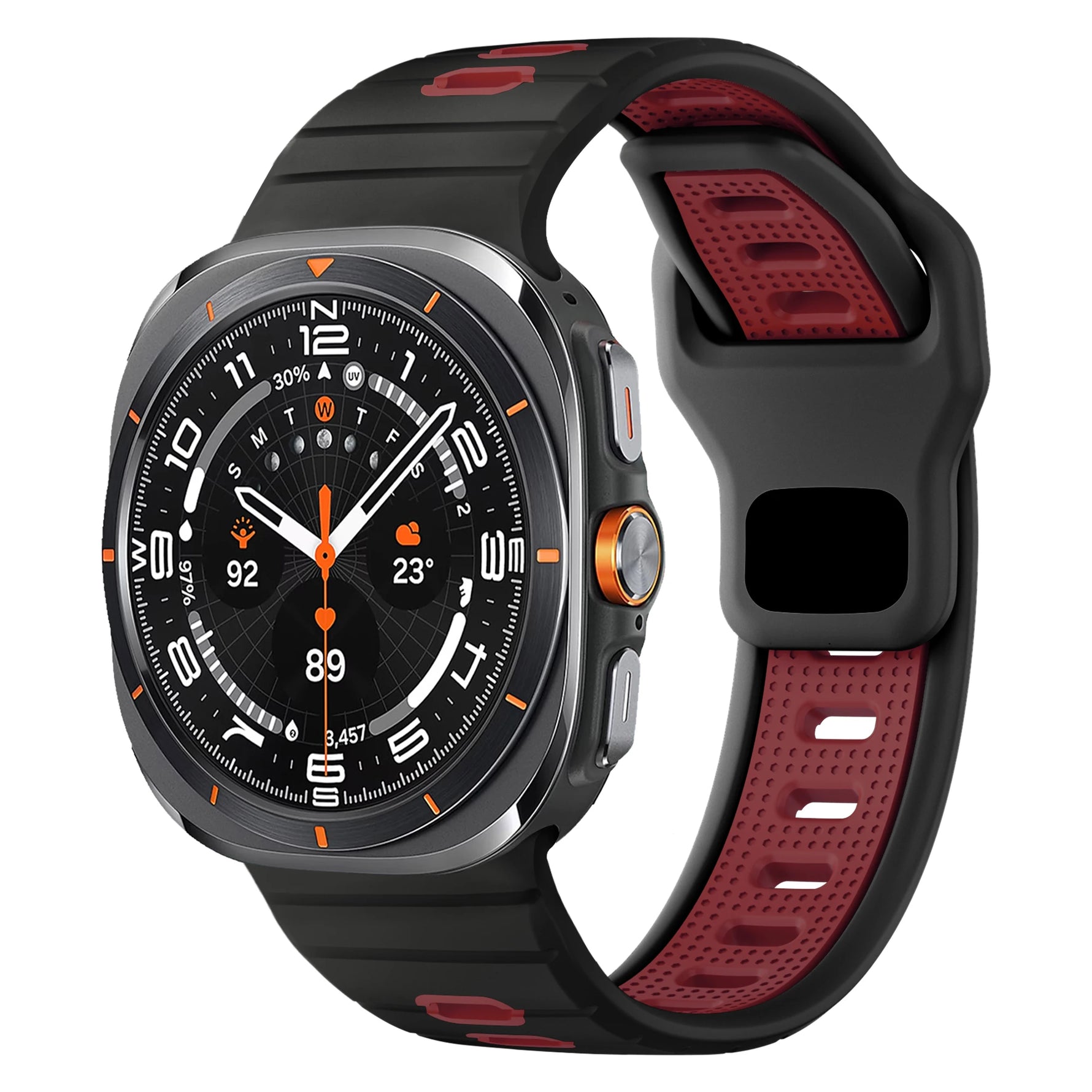 Sport Silicone Straps for Samsung Galaxy Watch Ultra and Samsung Galaxy Watch Ultra (2025)
