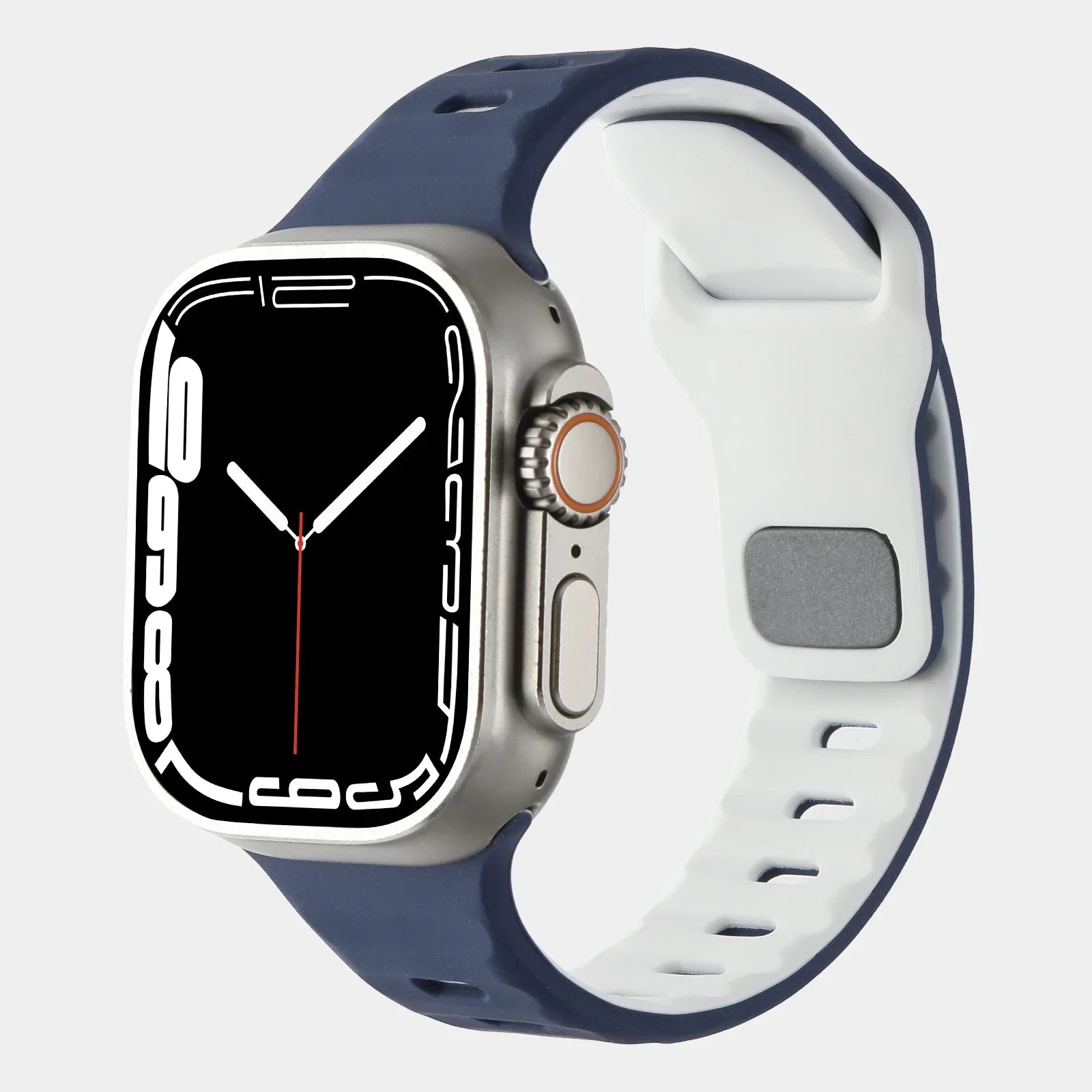 Two-Tone Silicone Sport Band for Apple Watch