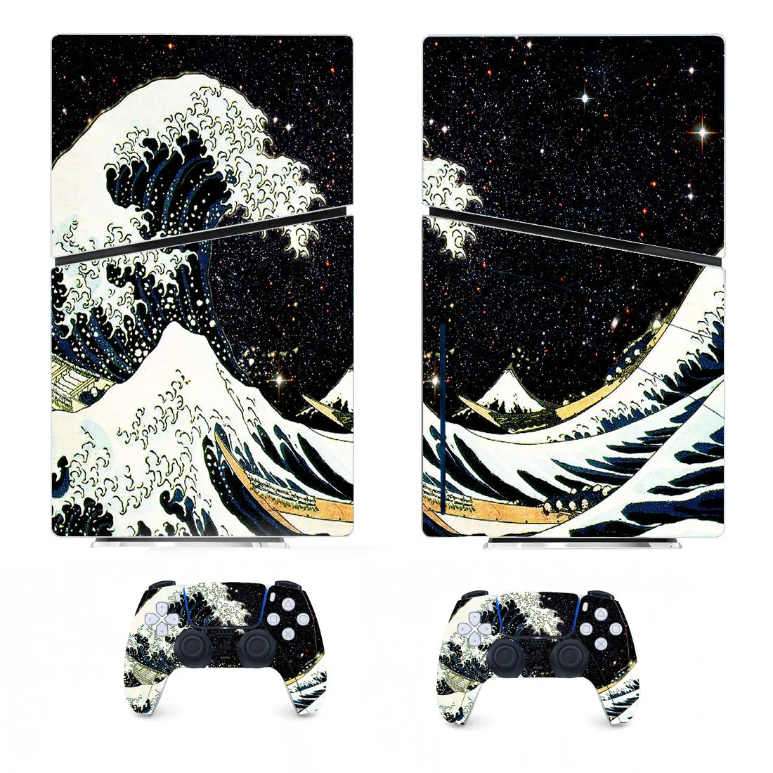 PlayStation 5 Slim Vinyl Skin With Controller Wraps