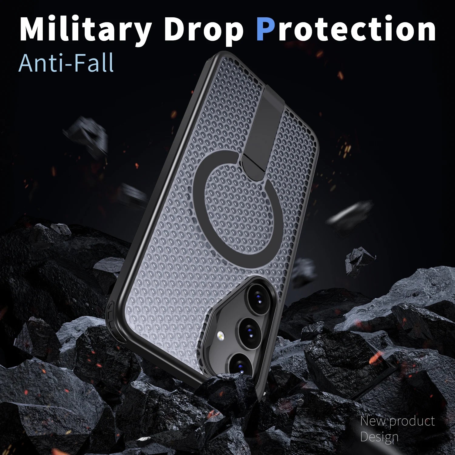 Armor Shockproof Magnetic Case for Samsung Galaxy S25 FE