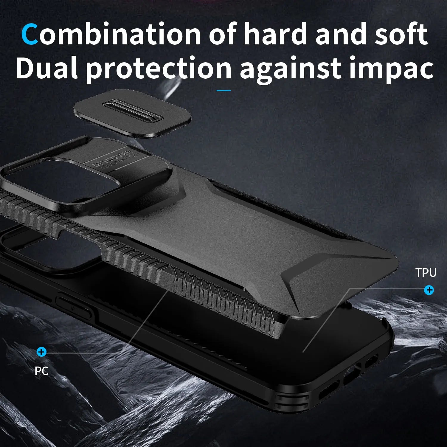 Rugged Armor Shockproof Phone Case for iPhone 14 Series