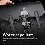 Waterproof Leather Laptop Backpack