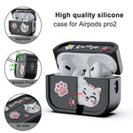 3D Cute Lucky Cat Silicone Case for AirPods Pro 2