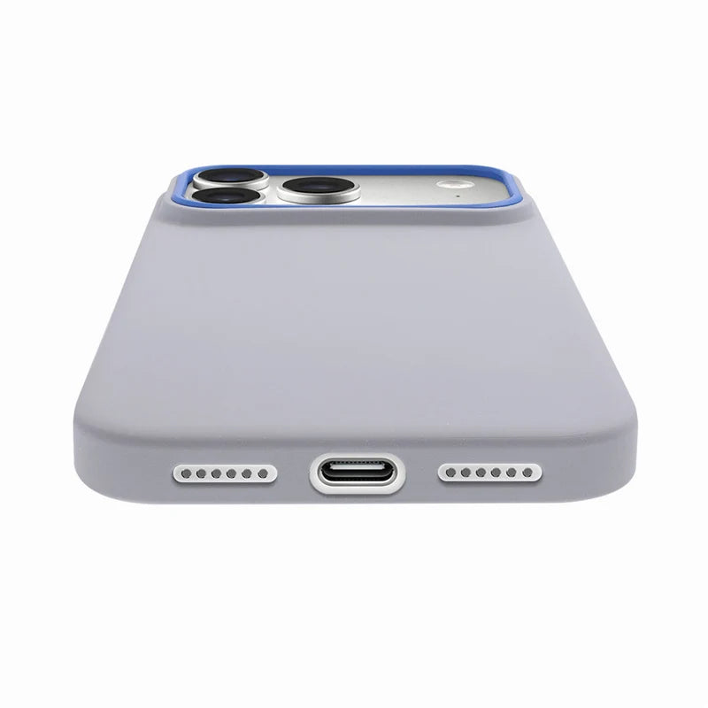 Matte Shockproof MagSafe Case with Colored Camera Accent for iPhone 17 Series