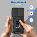 OnePlus 15R Rugged Protective Case with Ring Stand