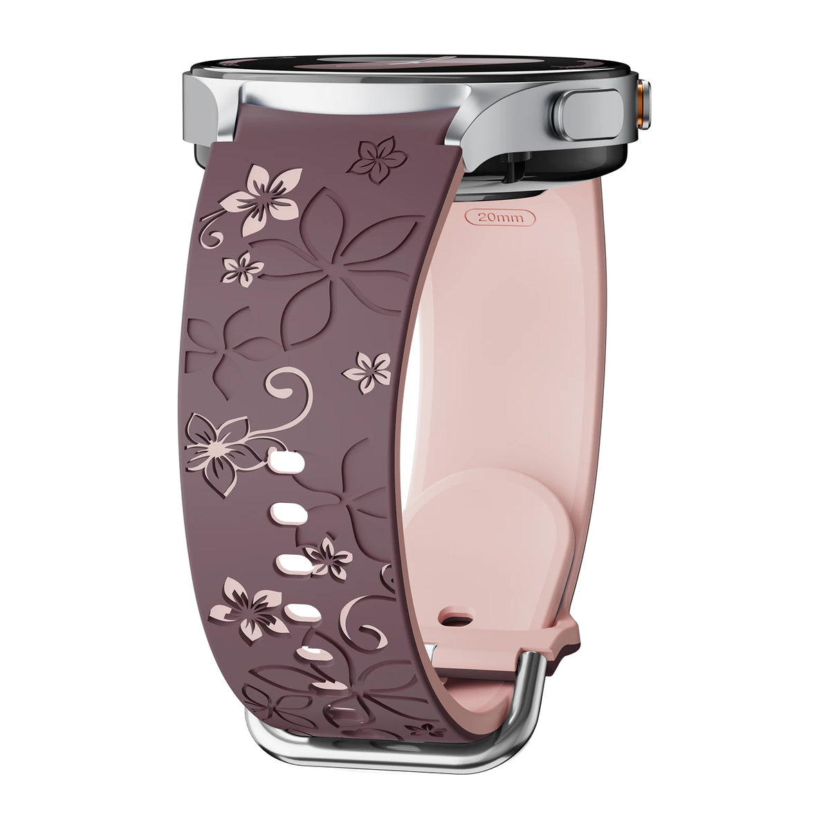 Engraved Silicone Sport Band for Samsung Galaxy Watch 7