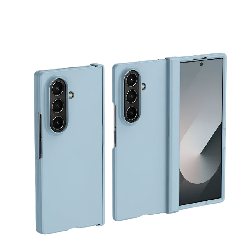 Full Coverage Hard Shell Case with Skin Texture for Samsung Galaxy Z Fold7