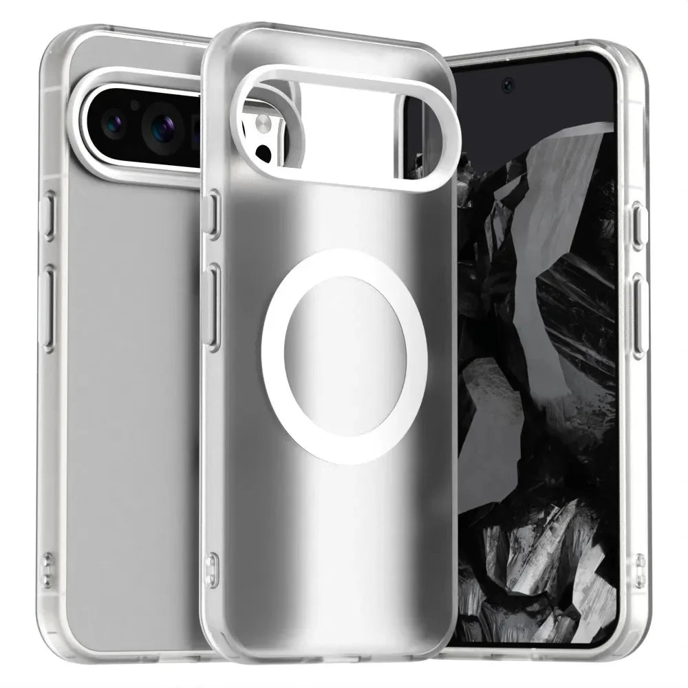 Matte Military-Grade Shockproof Magnetic Case for Google Pixel 9 Series