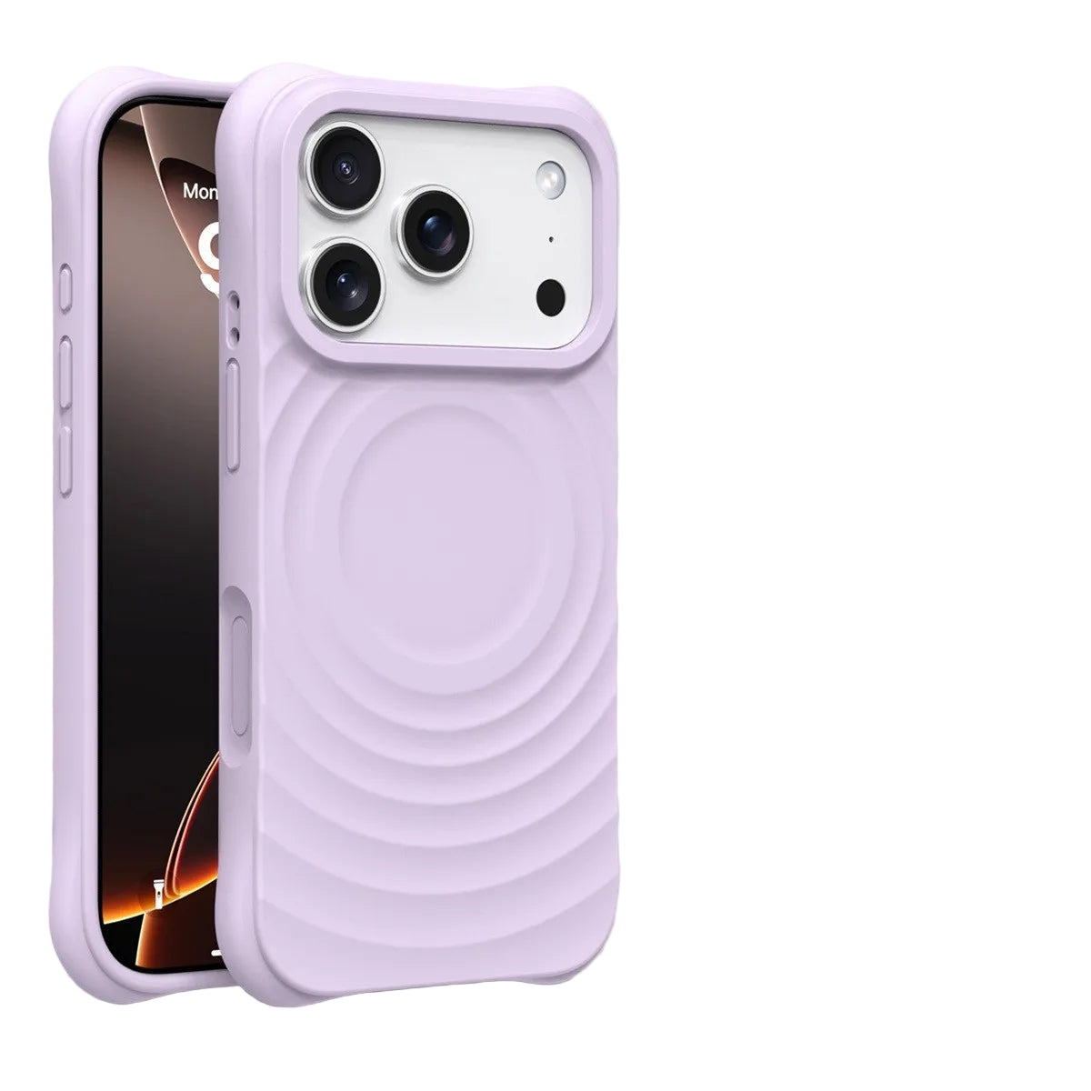 Water Ripple Silicone Magsafe Case for iPhone 17 Series