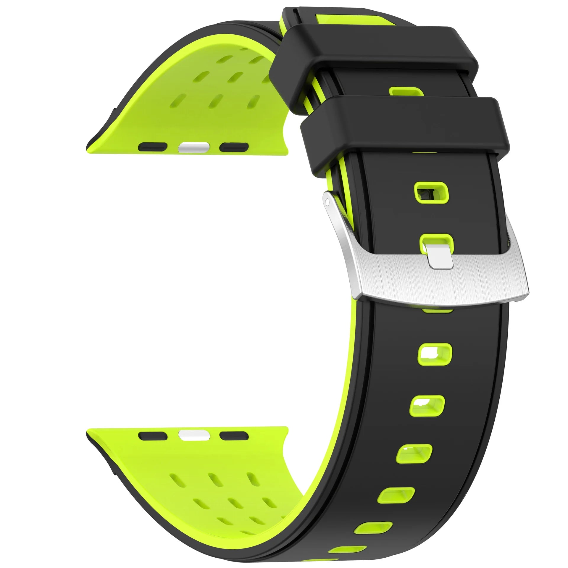 Comfort-Fit Silicone Sports Strap for Apple Watch