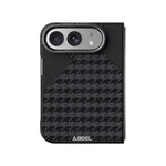Carbon Fiber Textured Camera Protection Case for iPhone Duo