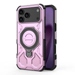 iPhone 17 Series Shockproof Dual Layer Armor MagSafe Phone Case with Kickstand