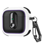 Shockproof Padded Case with Metal Carabiner Clip for AirPods Pro 3