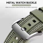 Sports Silicone Nylon Wristband for Samsung Galaxy Watch 8 & Galaxy Watch 8 Classic