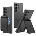 Slim PU Leather Case with Card Slot for Samsung Galaxy S25 Series