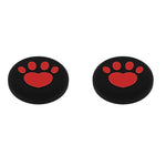 2-Pack Soft Silicone Cute Cat Thumbstick Grips for Nintendo Switch 2 Joy-Con Controllers