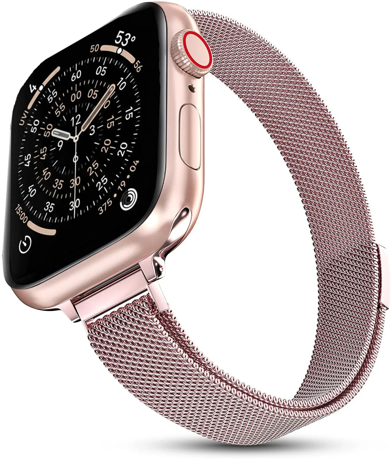 Elegant Slim Magnetic Milanese Loop Strap for Apple Watch