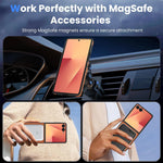 Soft Matte Carbon Fiber Texture Magnetic Case for Samsung Galaxy Z Flip 7