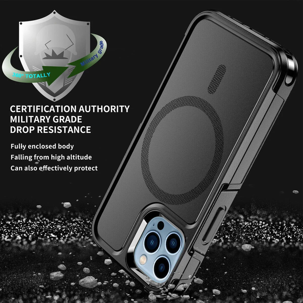 Heavy Duty Military MagSafe Case for iPhone 15 Series