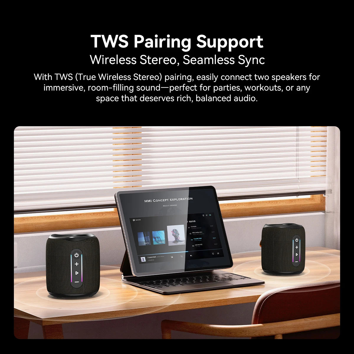 Blackview AuraBass 2 Portable Bluetooth Speaker