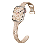 Slim Leopard Pattern Strap for Apple Watch