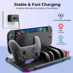 Adjustable Nintendo Switch 2 Cooling & Charging Station