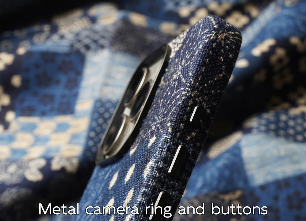Premium Retro Japanese Cotton MagSafe Case for iPhone 17 Series