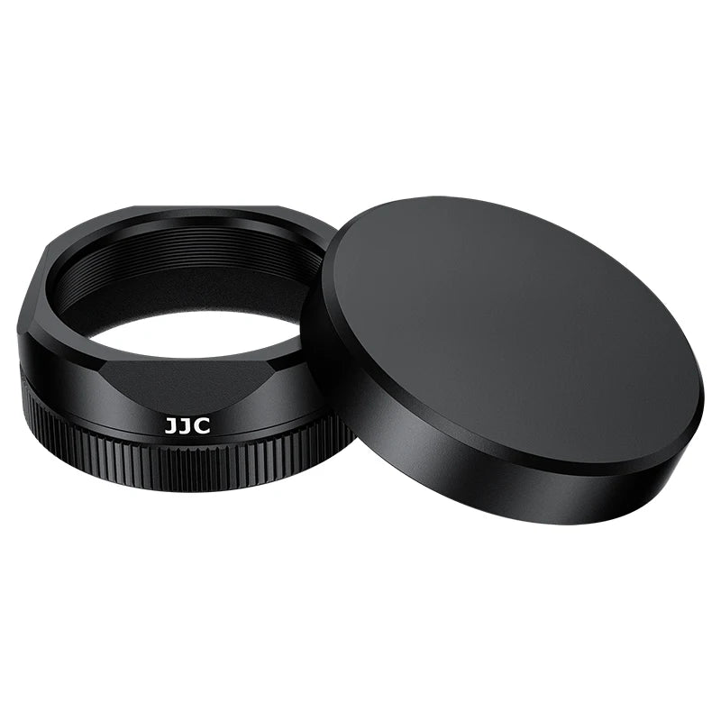 JJC Square Metal Lens Hood with Cap