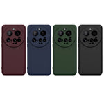 Premium Magnetic Silicone Case with Flocking Inside & Detachable Strap for Xiaomi 15 Ultra