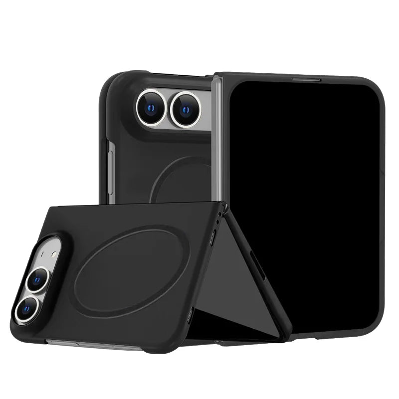 Matte Magnetic Case with Raised Camera Protection for iPhone Duo