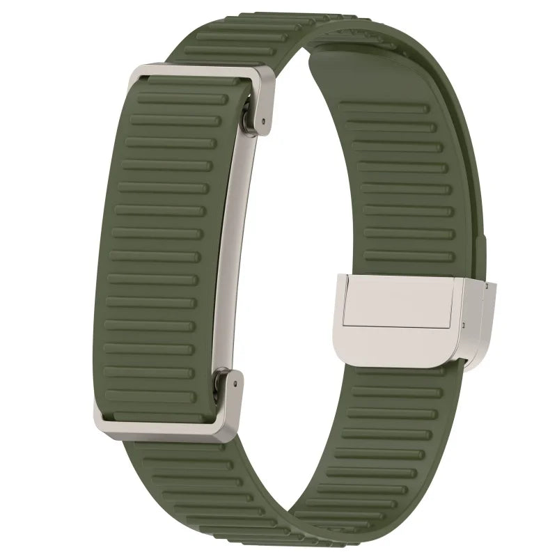 Soft Silicone Ridged Watch Strap for Google Fitbit Air