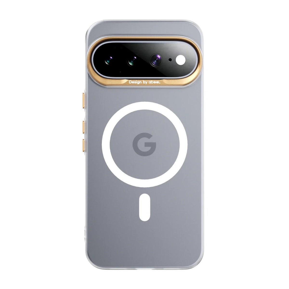 Anti-Yellowing Transparent Matte Case with Magnetic Support for Google Pixel 10 Series