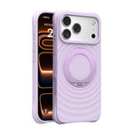 Water Ripple Silicone Case with 360-Degree Holder for iPhone 17 Series