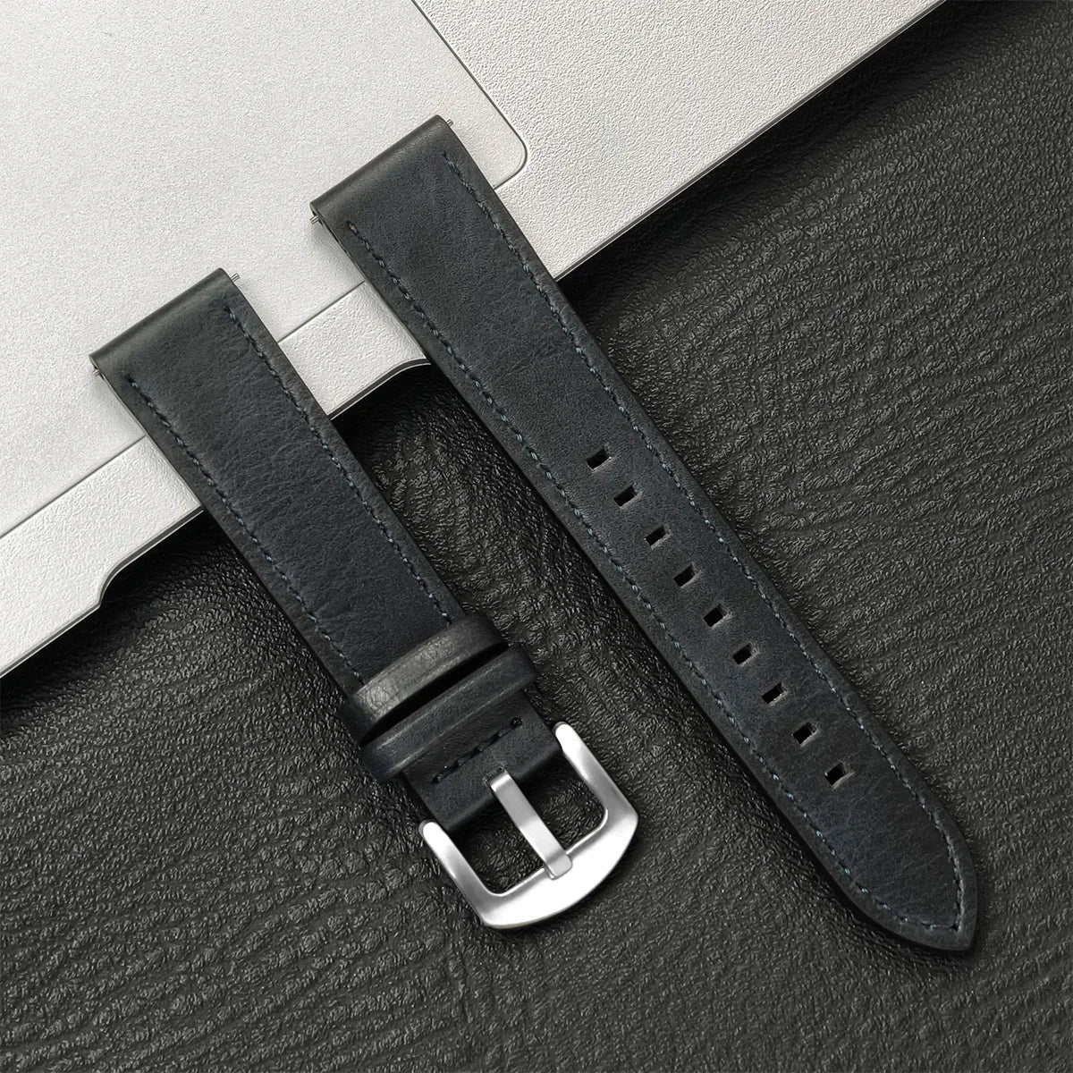 Premium Leather Watch Band Compatible With Galaxy Watch 6 & Galaxy Watch 6 Classic