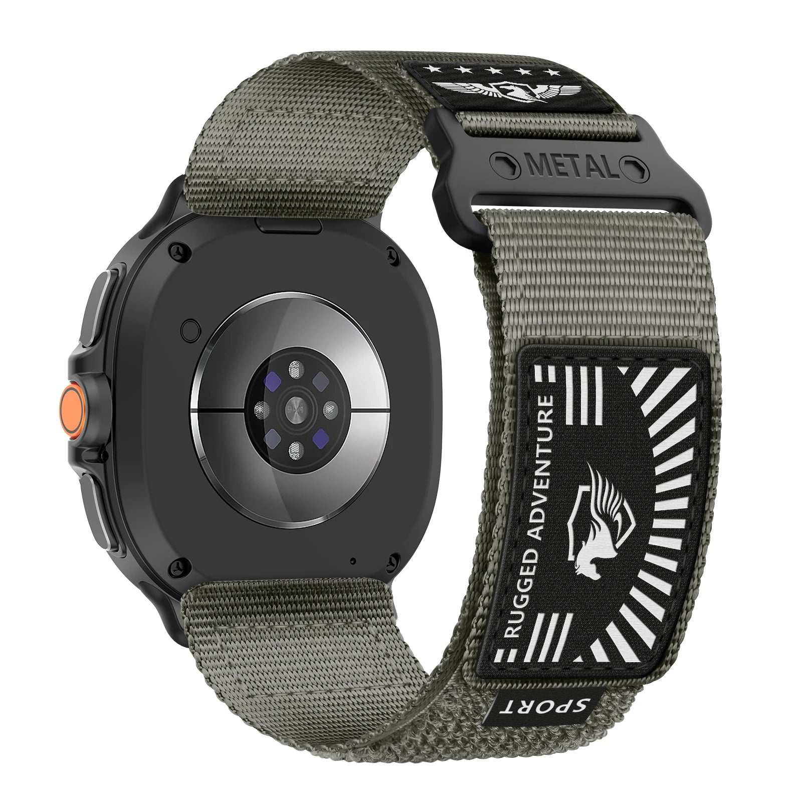 Heavy-Duty Nylon Belt Strap for Samsung Galaxy Watch 8 / Galaxy Watch 8 Classic