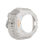 Samsung Galaxy Watch Ultra Shockproof Case and Sport Silicone Strap Band