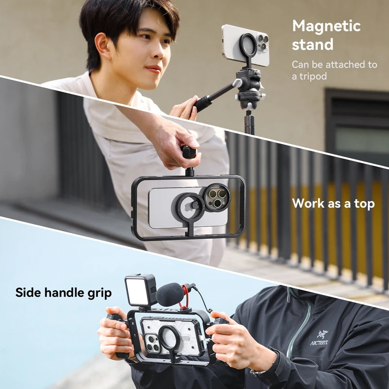 Ulanzi MG-001 Magnetic Phone Cage with Double-Sided Magnetic Ring