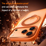 Shockproof Slim-Fit MagSafe Case with 360° Rotating Kickstand for iPhone 18 Series