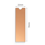 TEUCER Pure Copper Cooling Fins M.2 NVMe SSD Heatsink