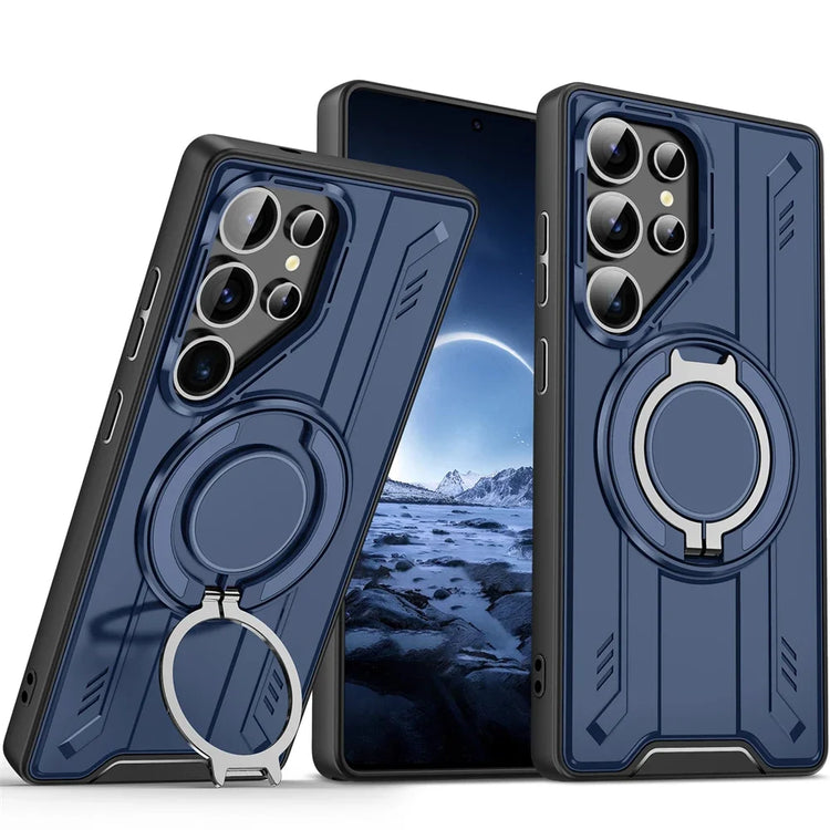 Heavy-Duty Armor Magnetic Phone Case for Samsung Galaxy S25 Series
